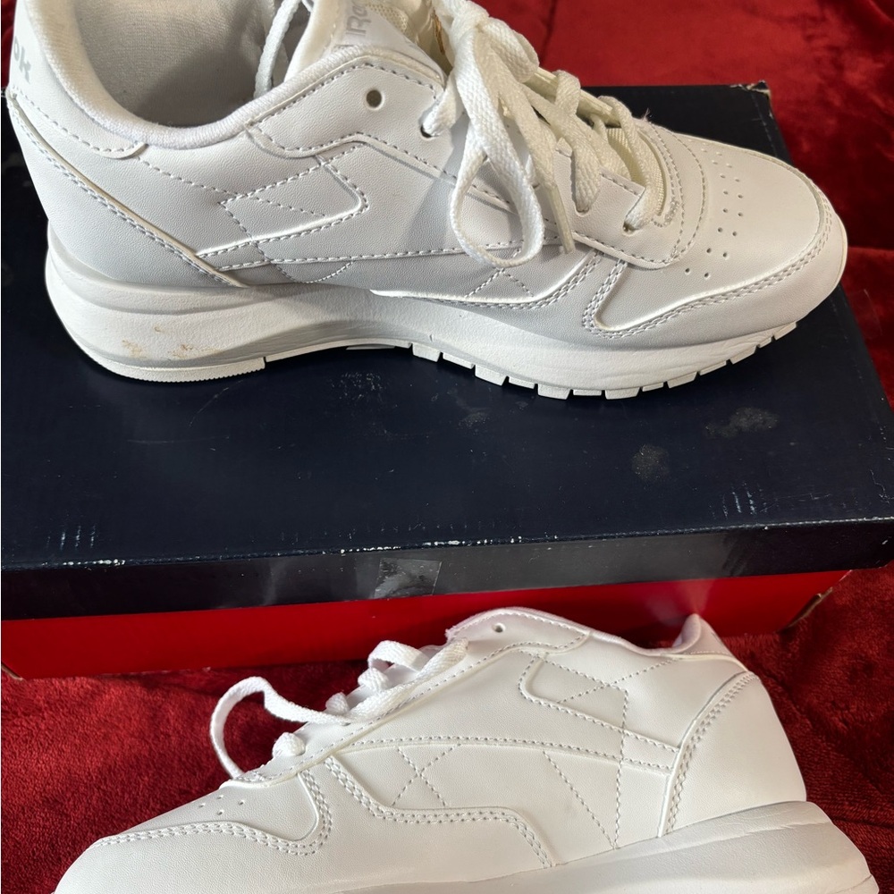 Reebok Kids White Sneakers